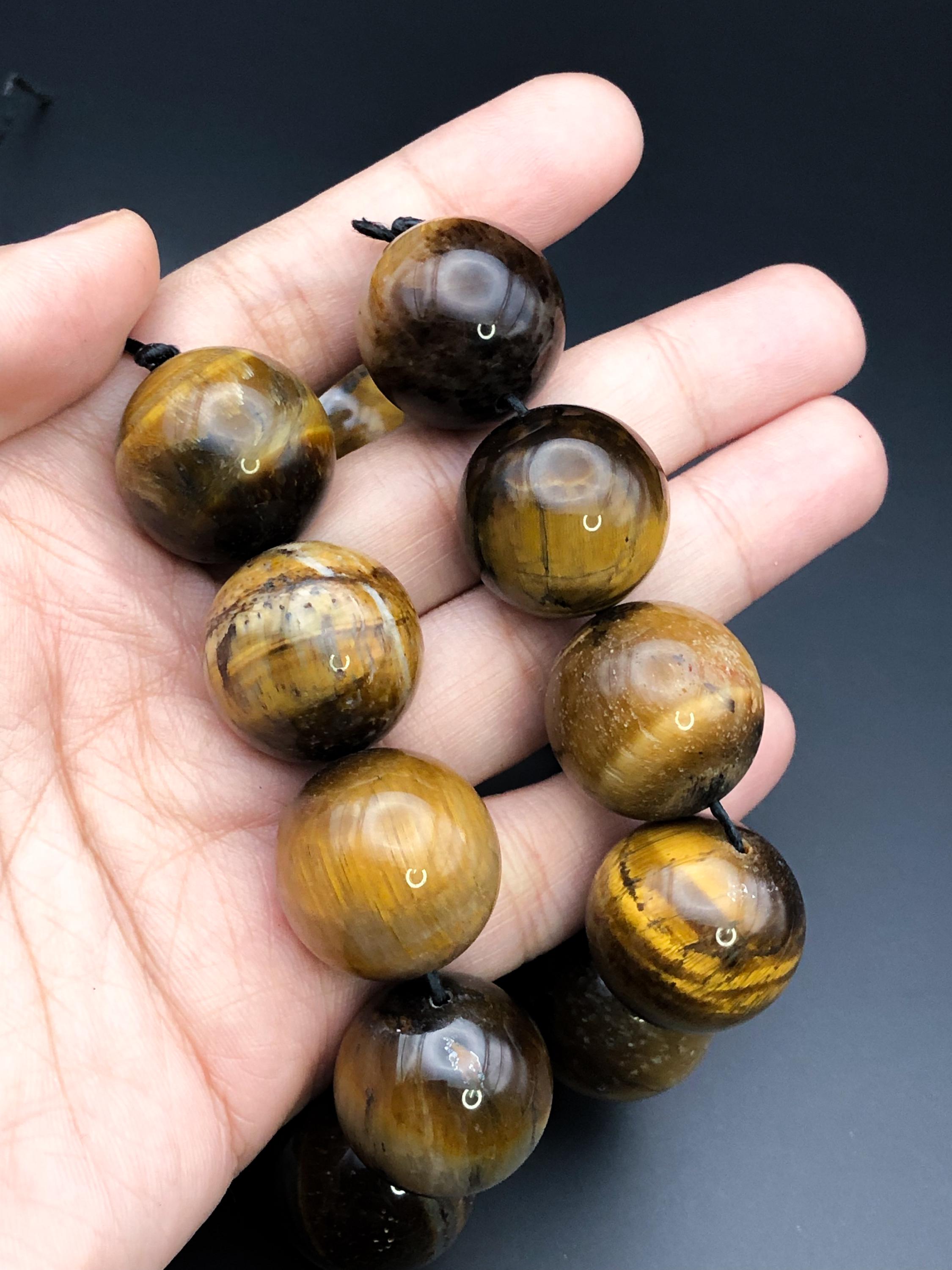 Natural Tiger Stone Eyes String, Top Unique - Etsy
