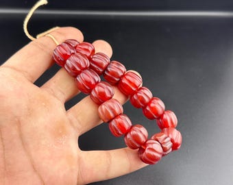 Handcrafted Agate Stone Bead Bracelet, Afghanistan Fashion Wear