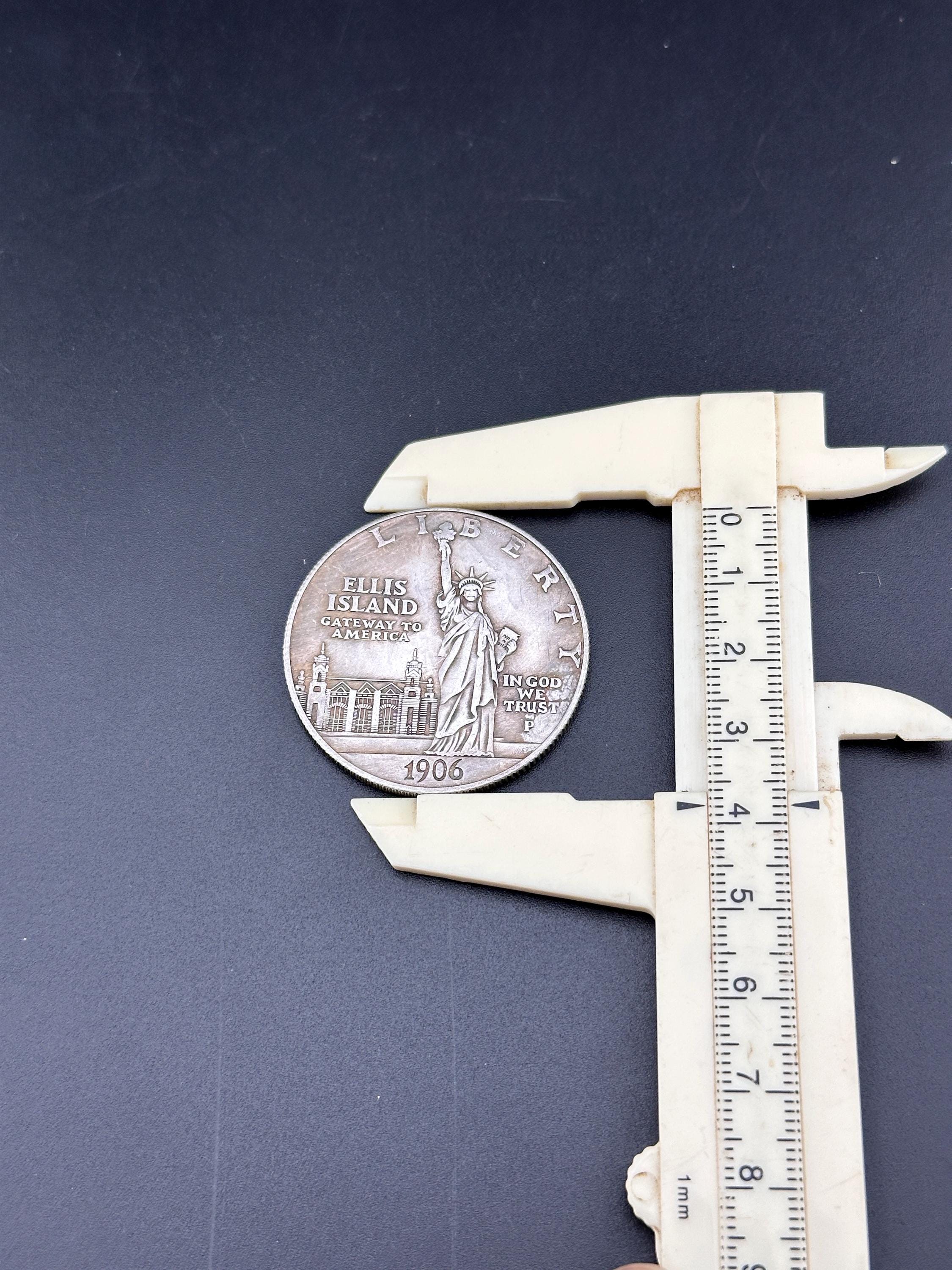 1986年アメリカ合衆国エリス島自由の女神像記念銀メッキドル - Etsy 日本