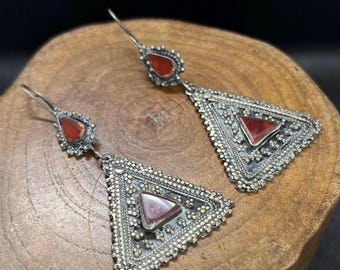 Vintage Brass Hair Clip, Antique Afghani Kochi Tribal  display picture 1