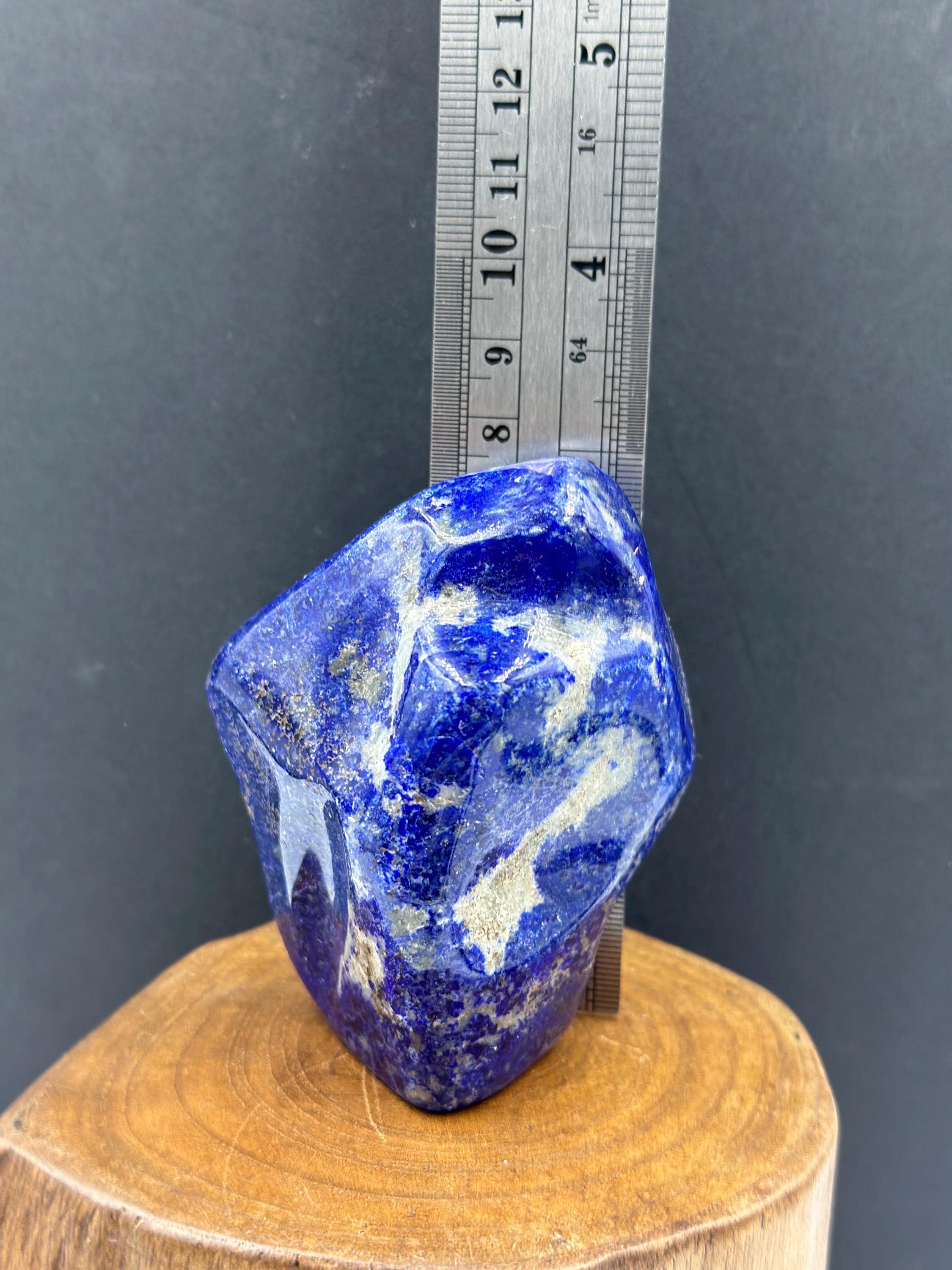 Lapis Lazuli Tumble Stone, Afghanistan Healing Crystal (239 Gram