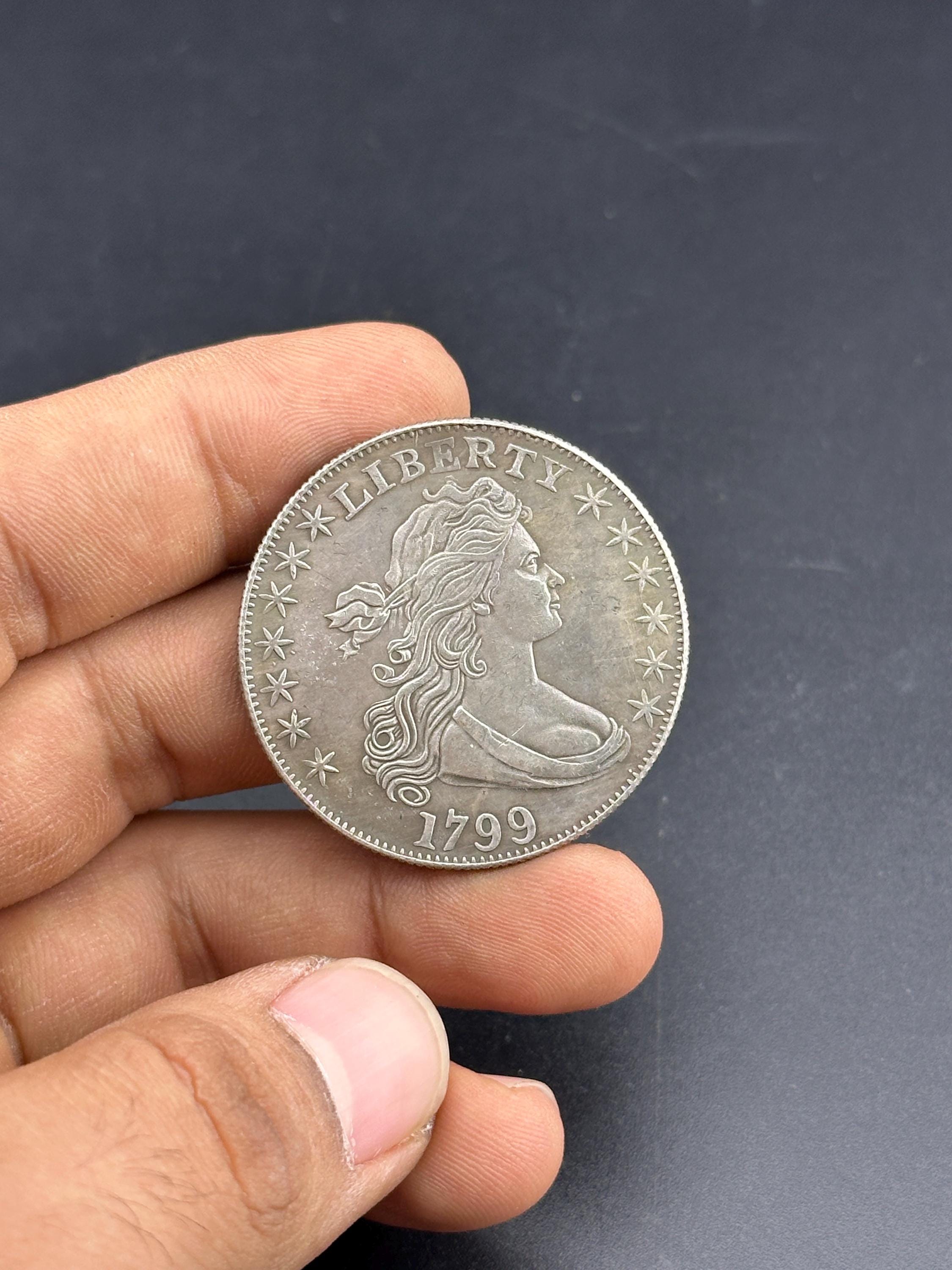 1800 liberty silver dollar - Etsy 日本
