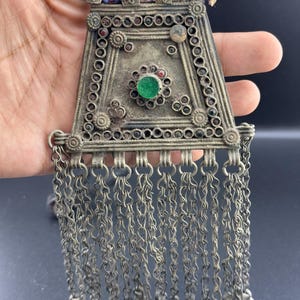 Rare Vintage Boho Kuchi Banjara Tribal Afghan Handmade Beautiful Necklace