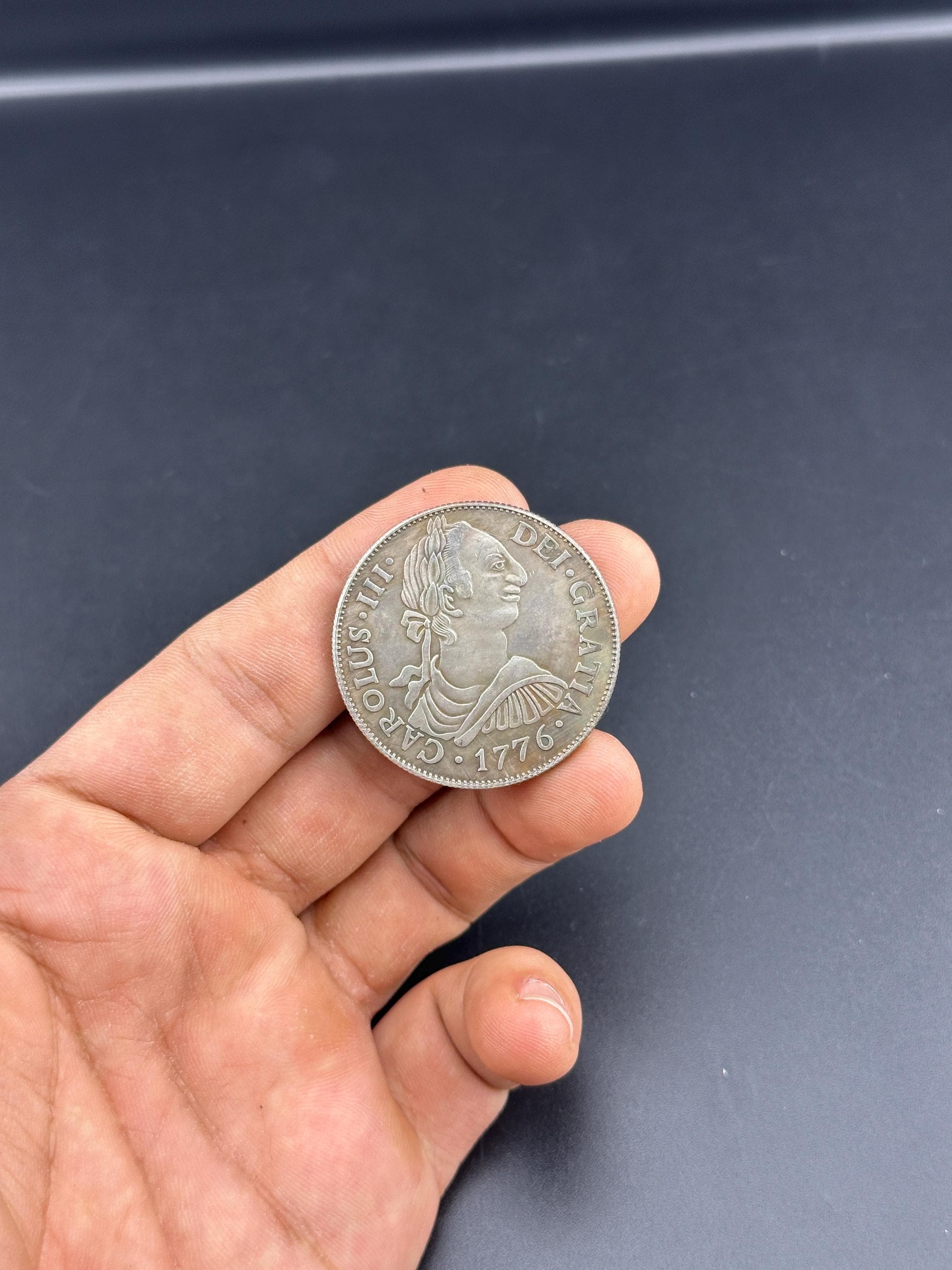 スペイン CAROLUS III 1776年  1776 spanish coin - Etsy 日本