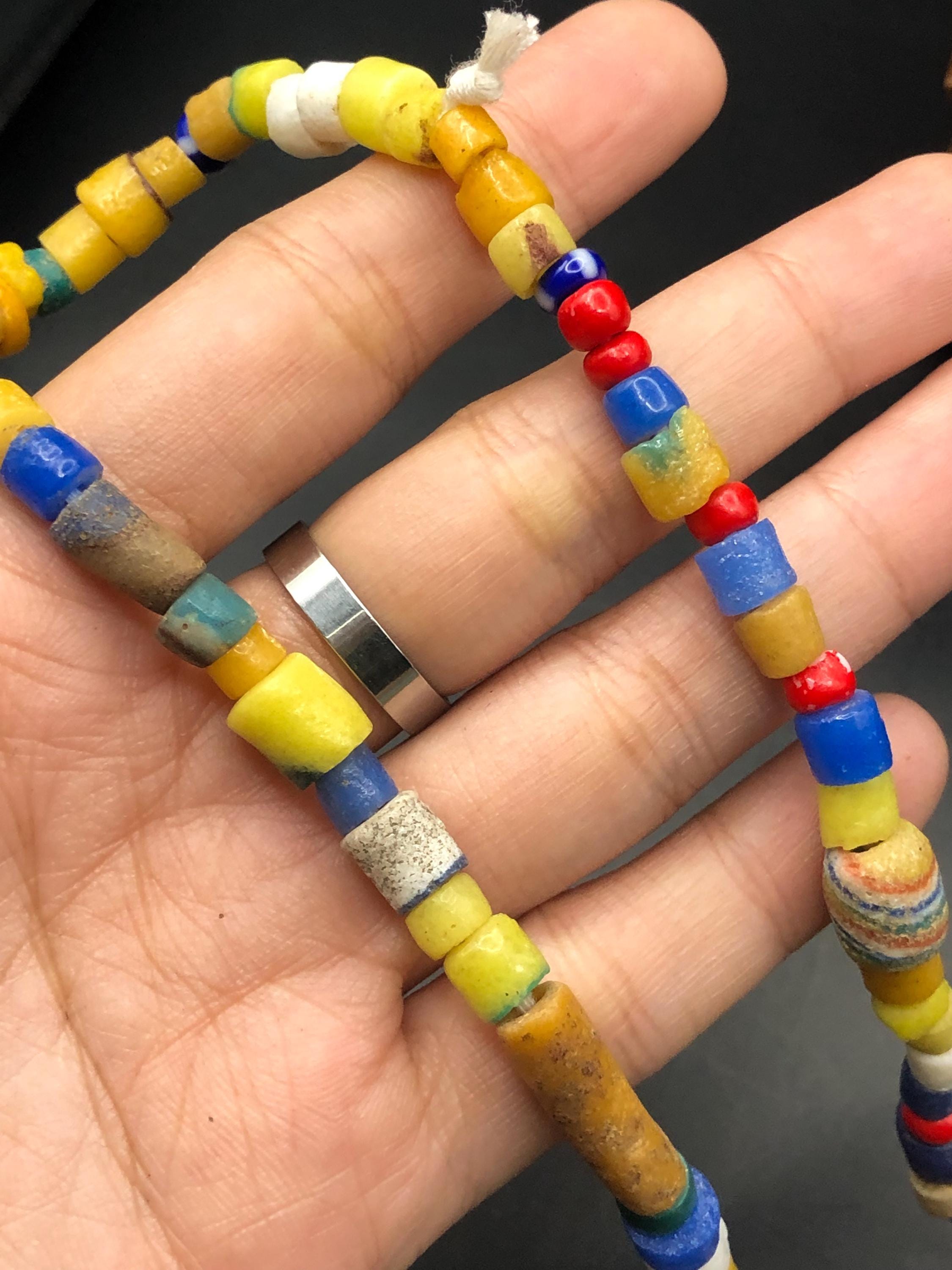 アンティークアフリカントレードビーズ：ヴィンテージミックスシード