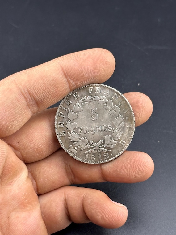 1804 Charles IV of Spain 5 Francs Silver Plated Coin - Etsy
