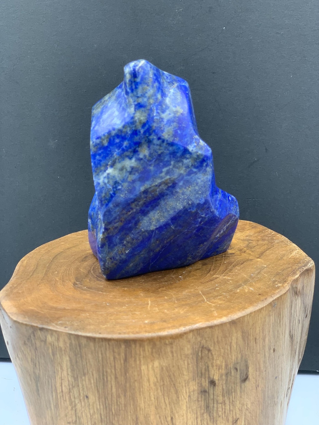 Polished Lapis Lazuli Tumble Stone, Afghanistan Decor (243g) - Etsy