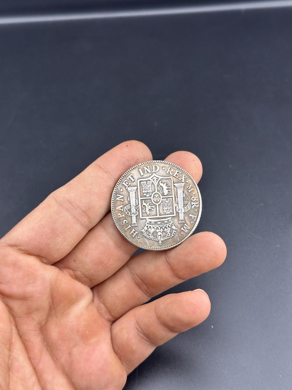1776年スペイン8レアル硬貨、カルロス3世 - Etsy 日本