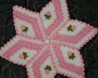 Handmade Crochet Bath Scrubber, Soft Durable Luffa, Perfect for Gentle Exfoliation & Spa-Like Experience, Unique Gift Idea