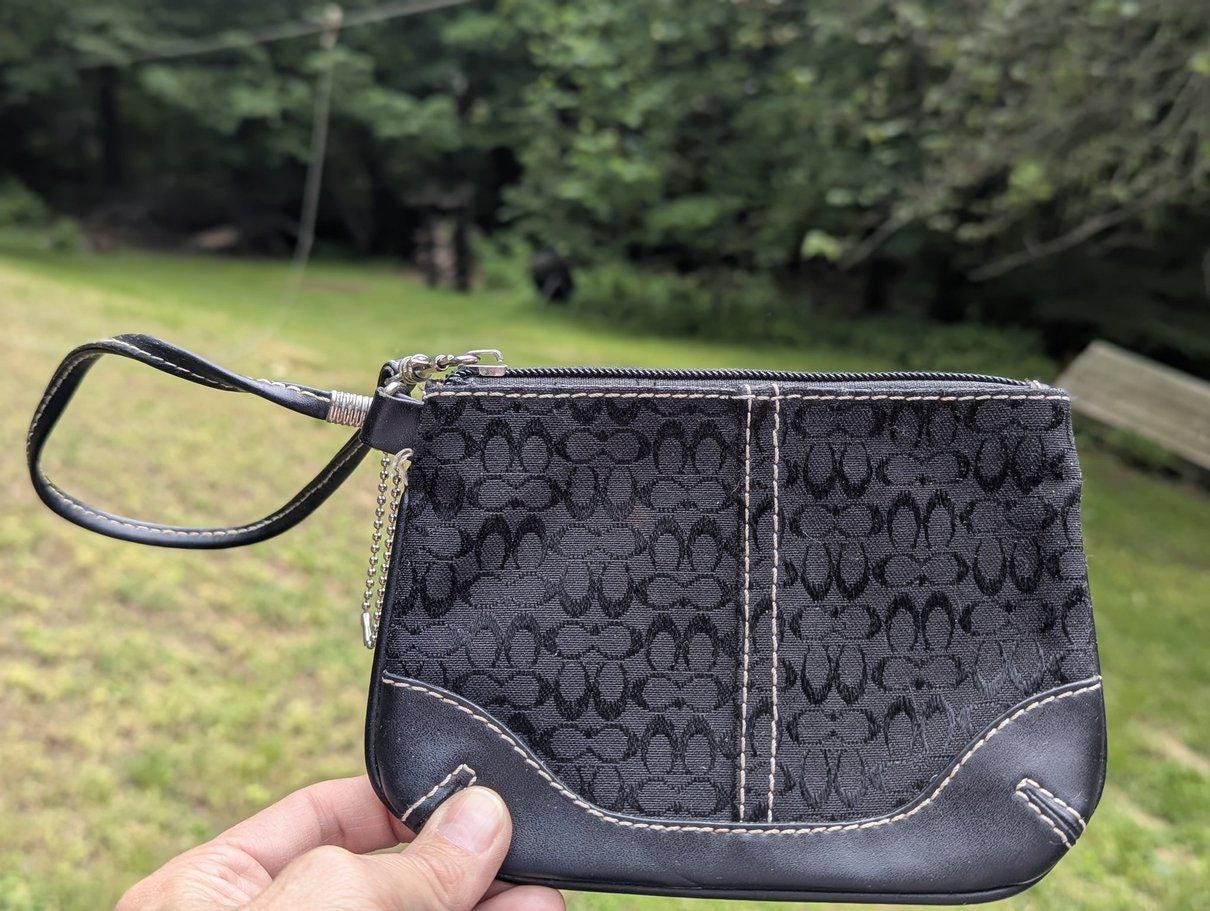 Coach 2000s Black Purse - Etsy