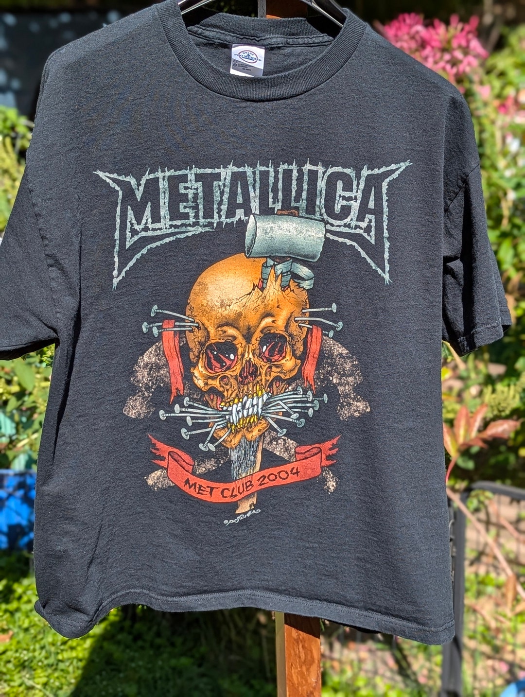 Vintage 2004 Metallica Fan Club Metclub T-shirt - Etsy