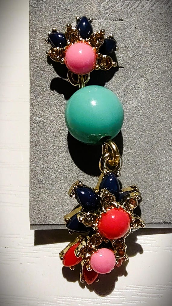 Vintage Talbots "Fiesta" Jewelry Set: Beads, Fringe, Baubles, Bling & More! View 4