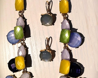 Vintage Talbots Bib-Collar Jewelry Set: Earrings Included, NWT!