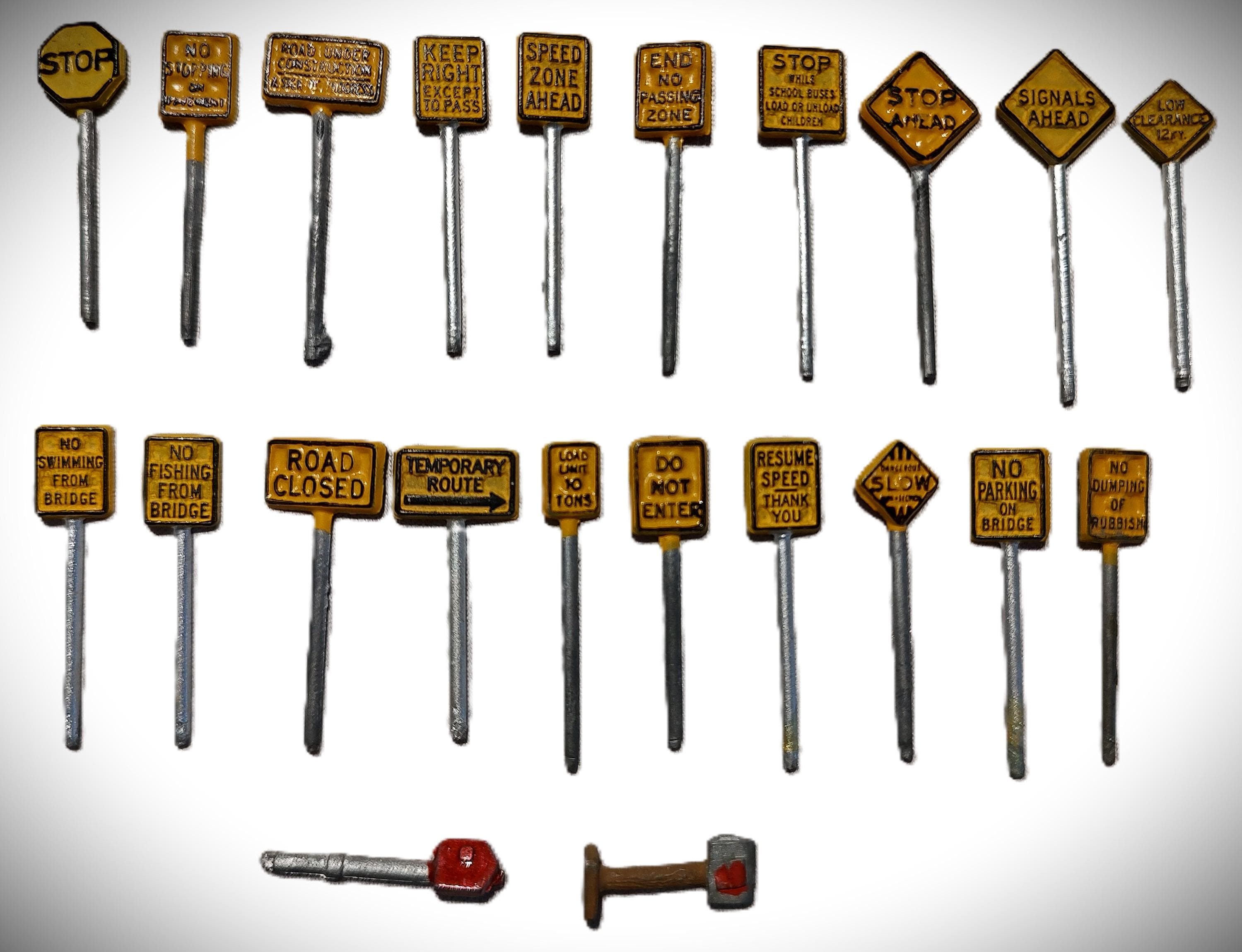 1940s Road Sign - Etsy