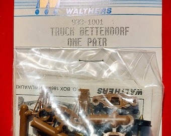 Vintage HO Scale Walthers Bettendorf Truck Kit - New Old Stock!