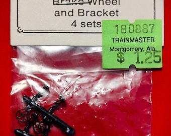 Vintage HO Scale Brake Wheel & Bracket Kit - Tichy Train Group NEW Old Stock!