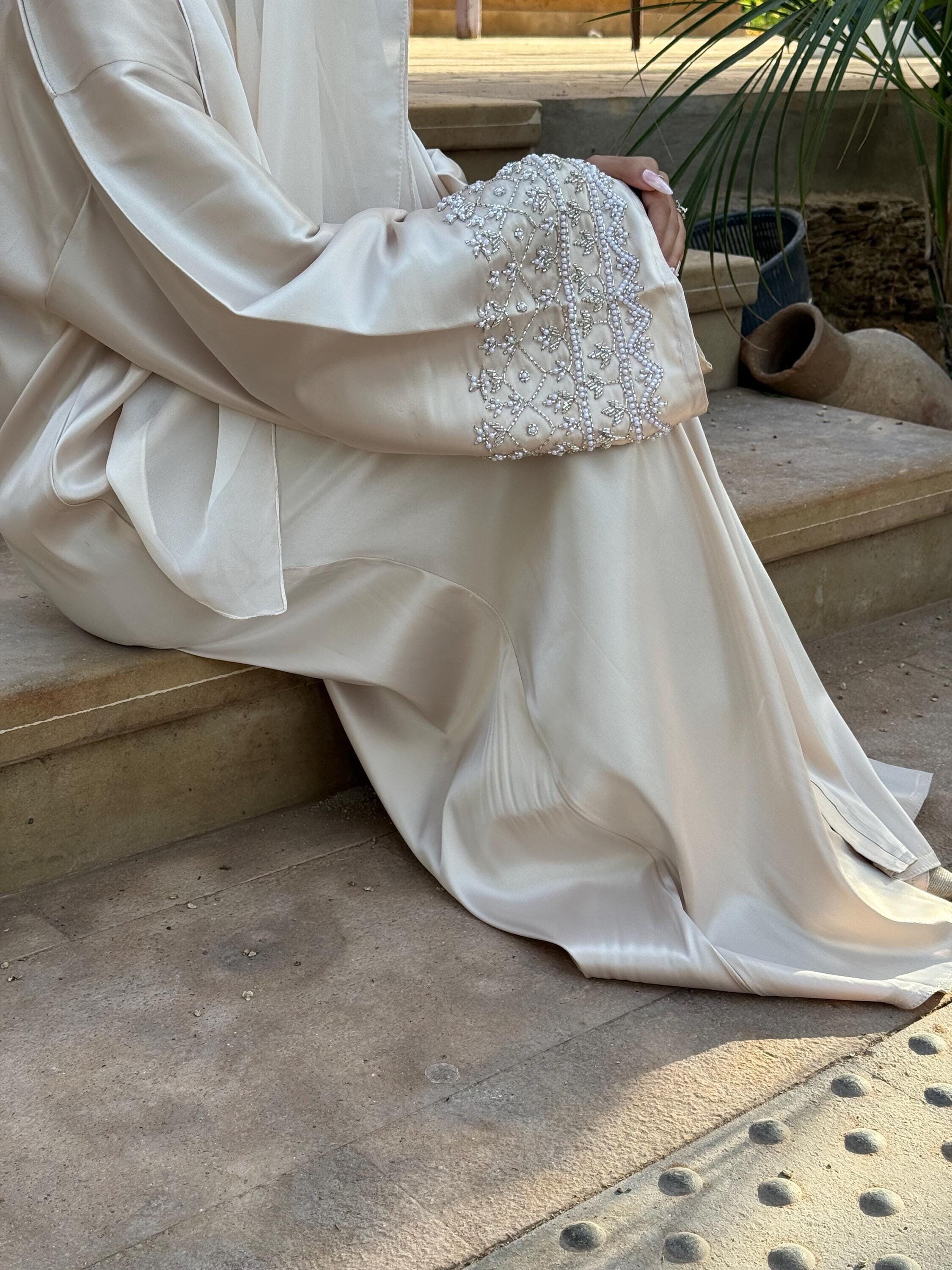 Robe abaya mariage hotsell