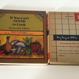 Vintage Cookbooks - Set of 2