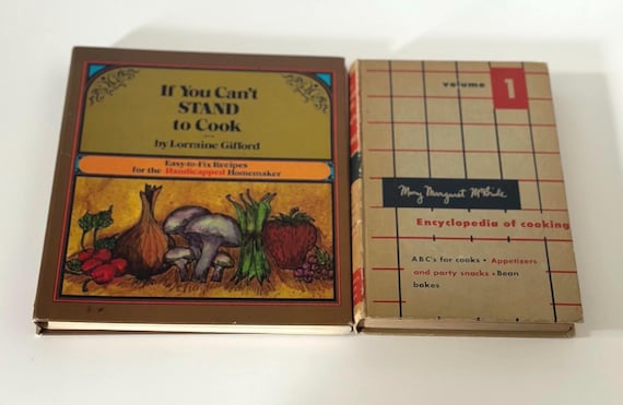 Vintage Cookbooks - Set of 2