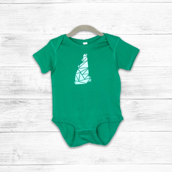 New Hampshire Onesie, Baby Bodysuit, Baby Shower Gift, Gifts for New Moms, Cute Baby Onesie, New Hampshire Baby, New Hampshire Gifts