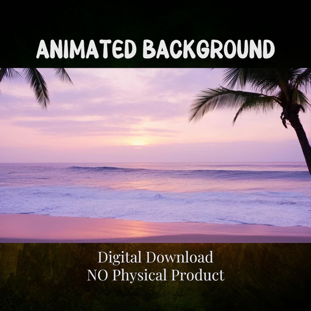 HD Animated Background, Seamless 10 Second MP4 Loop, PNG Wallpaper ...