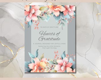 30 Day Gratitude Journal, Guided Bible Study (Instant Download)