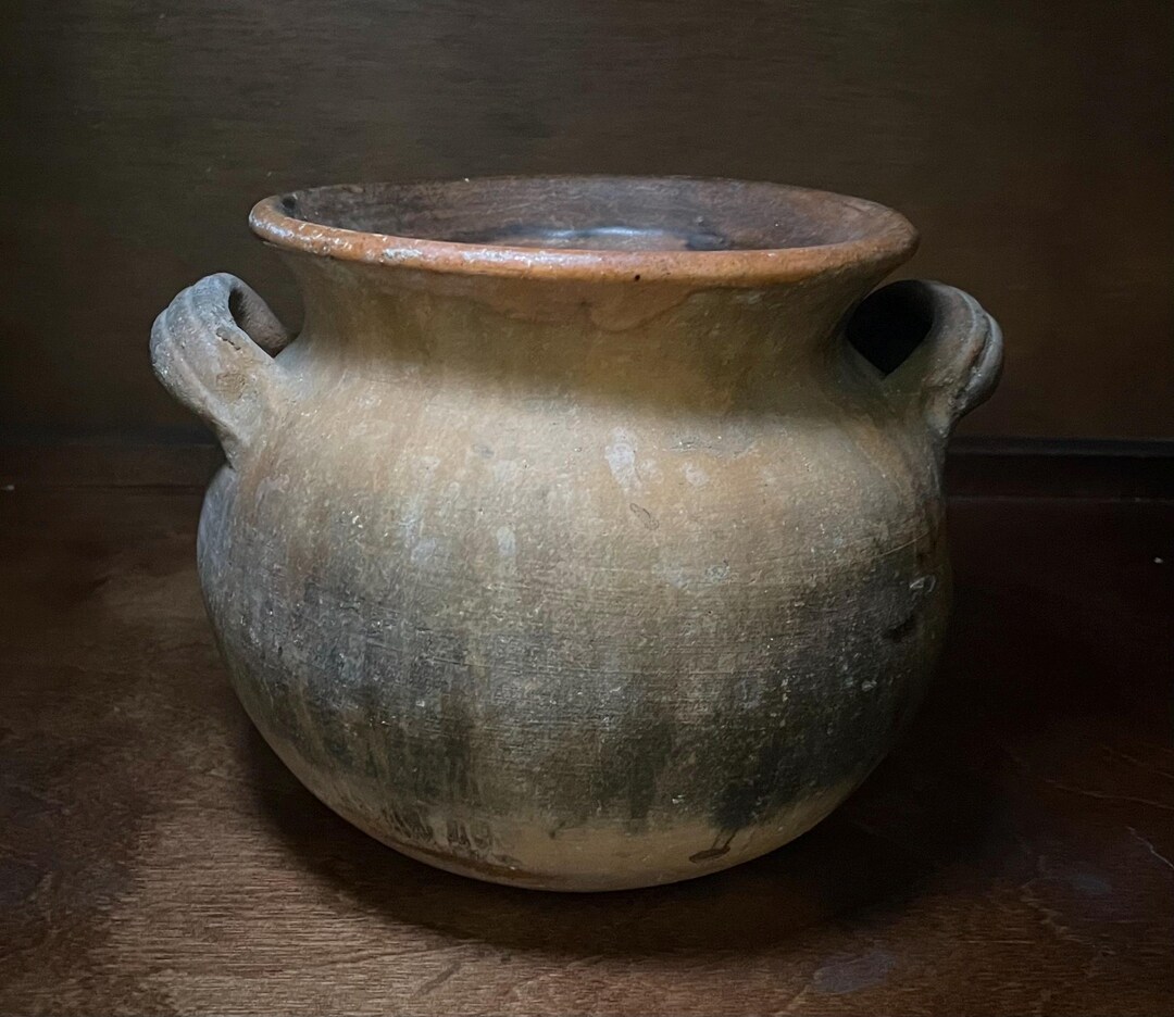 Spanish Colonial Small Cooking Pot With Handles 19th Century - Etsy