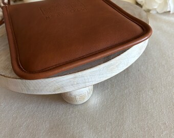 Vintage Coach US Olympics Edition British Tan Pass Holder Pouch