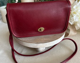 Vintage Coach Bonnie Sling Red Ergo Rare