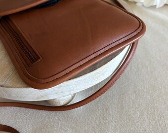 Vintage Coach US Olympics Edition British Tan Pass Holder Pouch