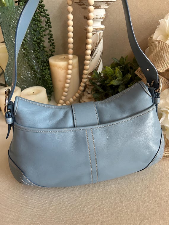 バッグ Coach Soho Shoulder Bag Light Blue Coach Soho Shoulder Bag 25, LH/Light Blue: Handbags: Amazon.com