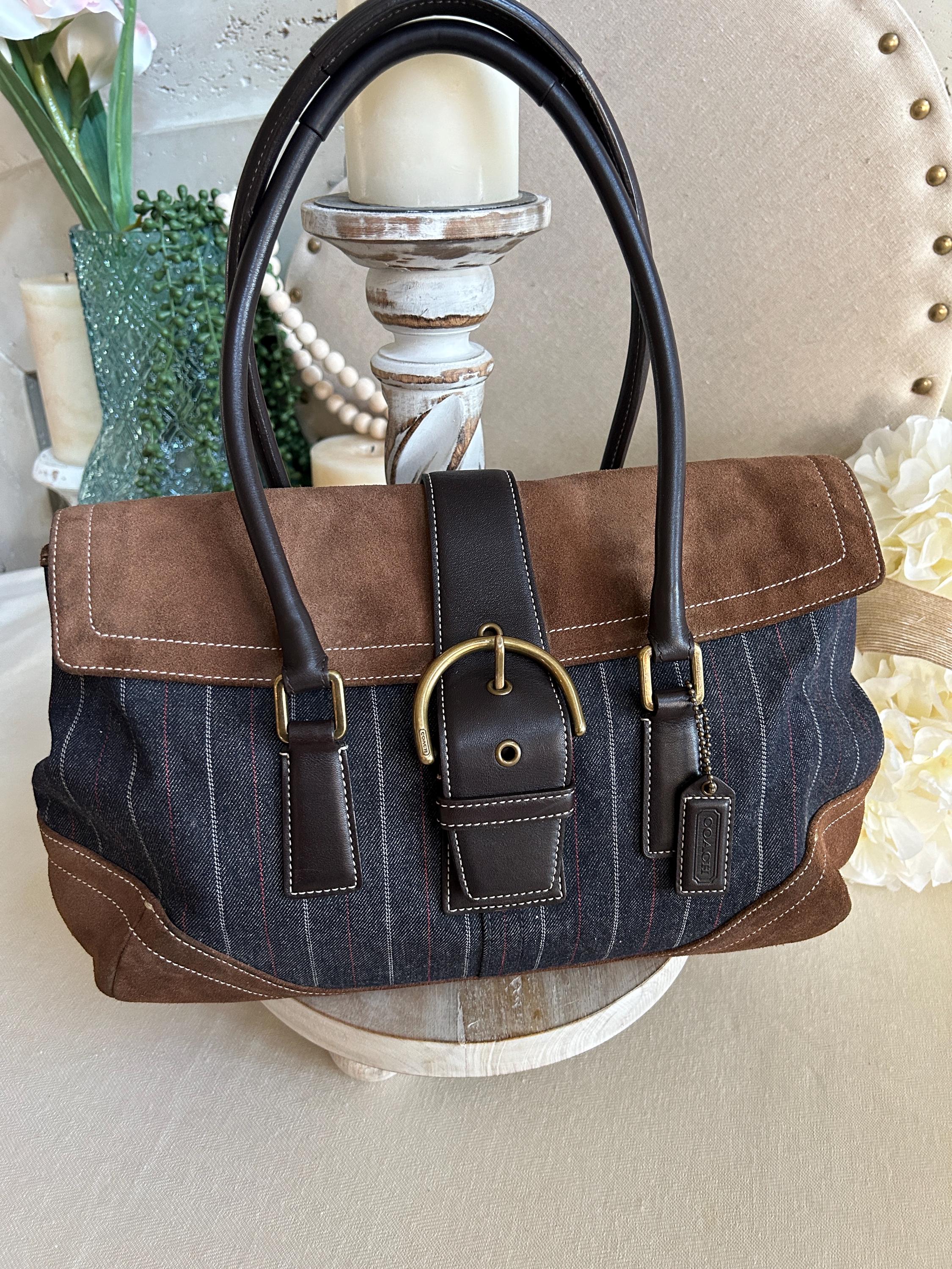 Suede Coach Bag Etsy Ireland