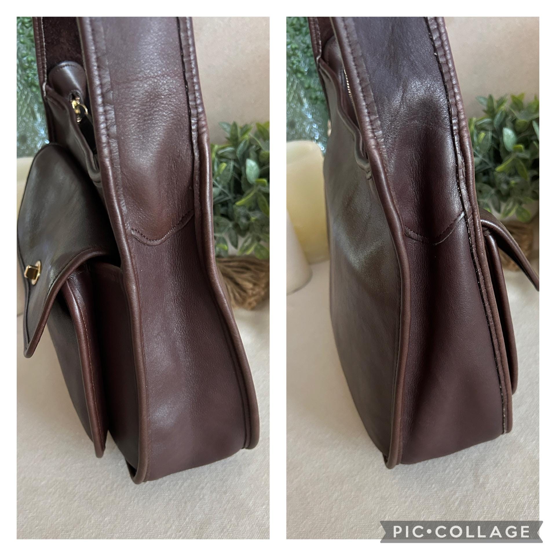 Vintage Coach Taft Mahogany Crossbody 9980 Bag - Etsy