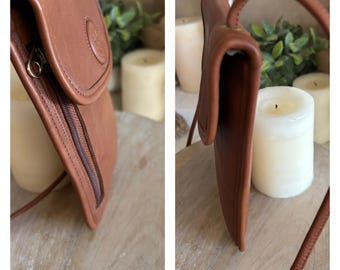 Vintage Coach US Olympics Edition British Tan Pass Holder Pouch