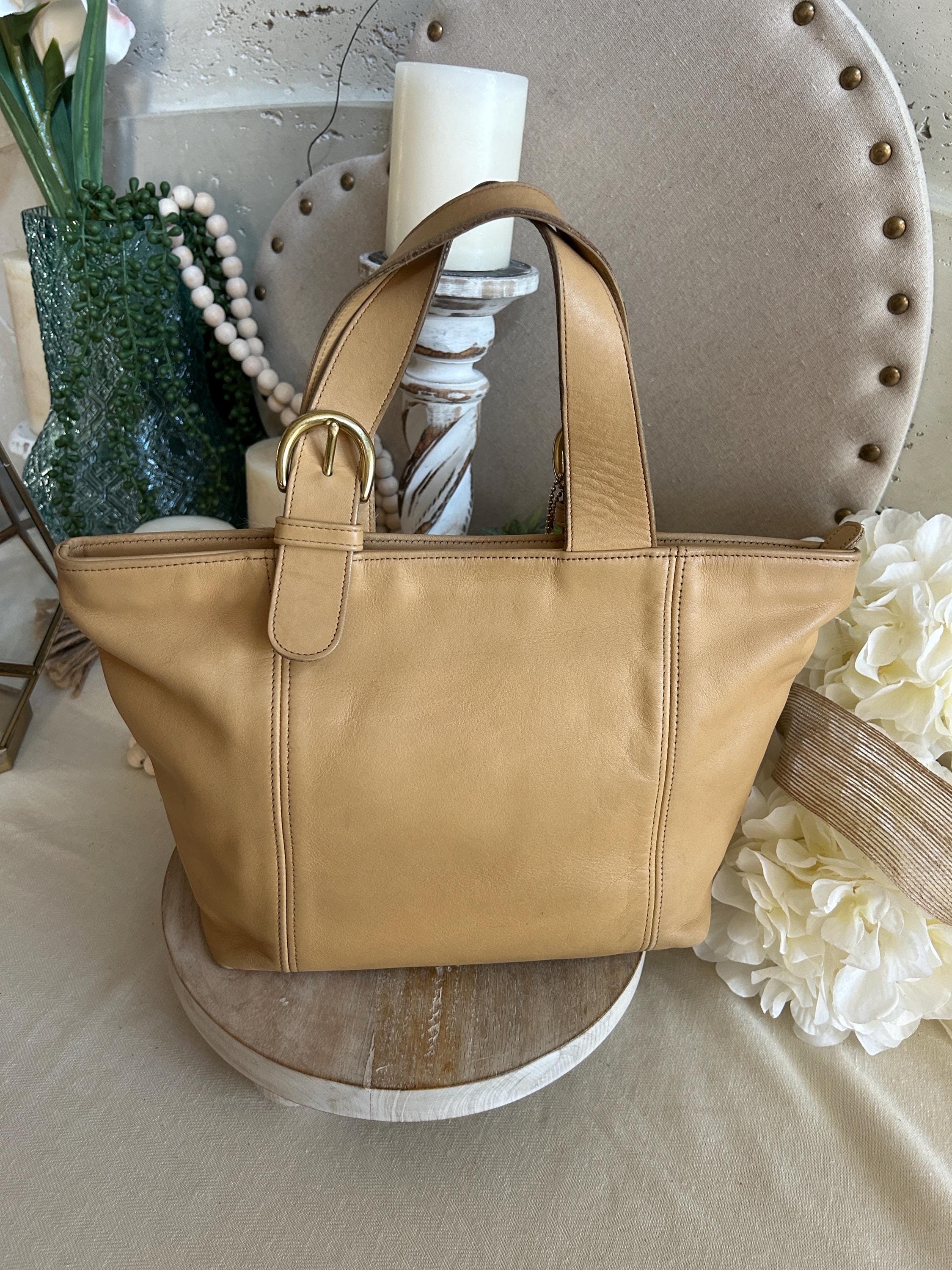 バッグ COACH 4133 Vintage Leather Tote USA Coach 4133 Vintage Old Tote Hand Bag Waverly Black Leather