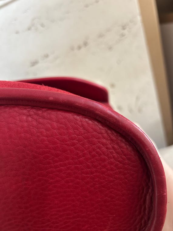 Vintage Coach Berkeley Convertible Backpack 9016 Suede Red - Etsy