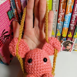 Anime Bunny Crochet Car hanger