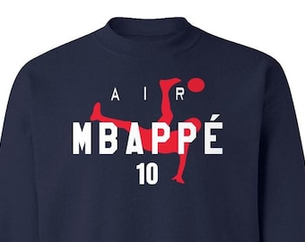 Air Mbappe France Soccer Football Star Player - Mbappe #10 Unisex T-Shirt, Long Sleeve and Sweatshirt Football Jerseys Collection
