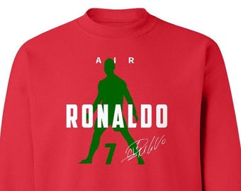 Soccer Graphic Tee - Personalized Portugal Air Ronaldo World Football Fan - Gift For Him, Gift For Her - Adults, Childs And Baby Garments