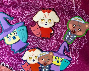 Ateez Aniteez Lock Stock and Barrel- Hongjoong Seonghwa Matz stickers, Perfect gift for Atiny