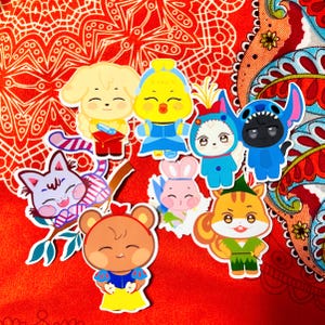 Ateez Aniteez Fairytales Sticker- Cute Kpop vinyl sticker-  Ateez Waterproof Decal perfect for Atiny, gift for Kpop fans