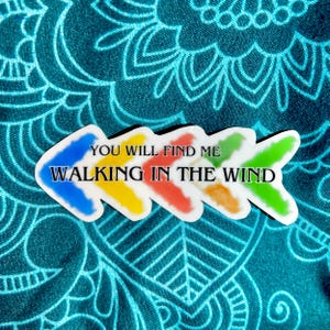One Direction Walking in The Wind Liam Arrow Tattoo Sticker- 1D waterproof vinyl, Louis, Zayn, Liam, Niall decal