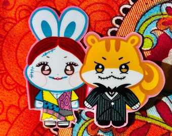Ateez Aniteez Halloween Skeleton/ Ragdoll Ddeongbyeoli/Joongram Kpop Vinyl sticker- Hongjoong Seonghwa Matz stickers, Perfect gift for Atiny