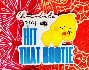 Ateez Mingi BbyongMing Sticker - Waterproof Kpop Decal