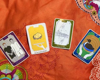 Heated Rivalry Tarot Card Stickers