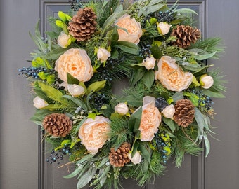 Winter Blue Wreath, NEW Winter Wreaths 2020