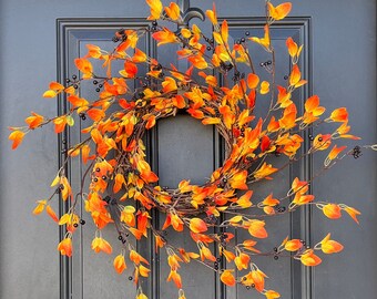 Simple and Modern Fall Wreath