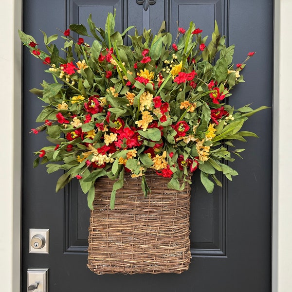 Front Door Basket Etsy