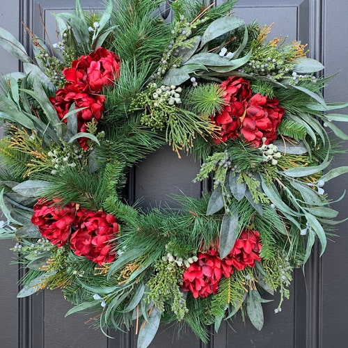 NEW CHRISTMAS Wreath for Front Door Holiday Decor Wreaths - Etsy
