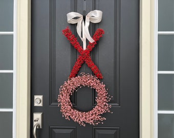 BEST SELLER Valentine Wreath - Valentine's Day Wreath - XO Wreath - Gifts for Girls